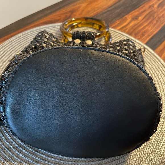 Black Basket Bag - Picture 2 of 5